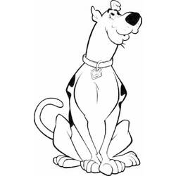 Disegno da colorare: Scooby Doo (Cartoni Animati e Serie Animate) #31422 - Pagine da Colorare Stampabili Gratuite