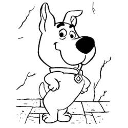 Disegno da colorare: Scooby Doo (Cartoni Animati e Serie Animate) #31458 - Pagine da Colorare Stampabili Gratuite