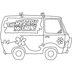 Disegno da colorare: Scooby Doo (Cartoni Animati e Serie Animate) #31465 - Pagine da Colorare Stampabili Gratuite