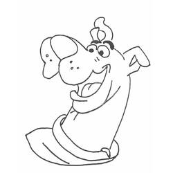 Disegno da colorare: Scooby Doo (Cartoni Animati e Serie Animate) #31552 - Pagine da Colorare Stampabili Gratuite