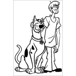 Disegno da colorare: Scooby Doo (Cartoni Animati e Serie Animate) #31719 - Pagine da Colorare Stampabili Gratuite