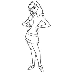 Disegno da colorare: Scooby Doo (Cartoni Animati e Serie Animate) #31732 - Pagine da Colorare Stampabili Gratuite