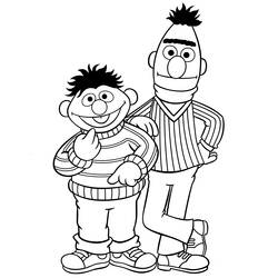 Disegni da colorare: Sesame Street - Pagine da Colorare Stampabili Gratuite