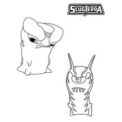Disegno da colorare: Slugterra (Cartoni Animati e Serie Animate) #195503 - Pagine da Colorare Stampabili Gratuite