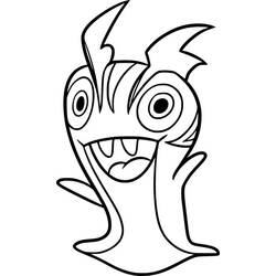 Disegni da colorare: Slugterra - Pagine da Colorare Stampabili Gratuite