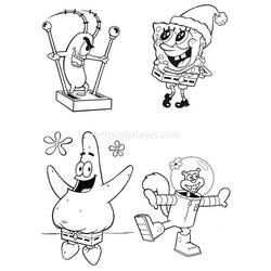 Disegni da colorare: SpongeBob SquarePants - Pagine da Colorare Stampabili Gratuite