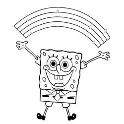 Disegno da colorare: SpongeBob SquarePants (Cartoni Animati e Serie Animate) #195106 - Pagine da Colorare Stampabili Gratuite