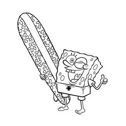 Disegno da colorare: SpongeBob SquarePants (Cartoni Animati e Serie Animate) #195118 - Pagine da Colorare Stampabili Gratuite
