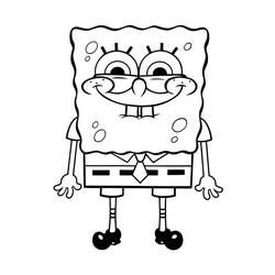 Disegno da colorare: SpongeBob SquarePants (Cartoni Animati e Serie Animate) #195127 - Pagine da Colorare Stampabili Gratuite