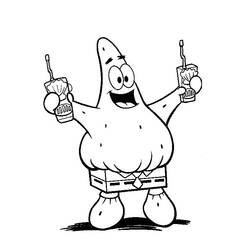Disegno da colorare: SquareBob SquarePants (Cartoni Animati e Serie Animate) #33401 - Pagine da Colorare Stampabili Gratuite