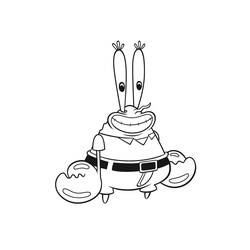 Disegno da colorare: SquareBob SquarePants (Cartoni Animati e Serie Animate) #33448 - Pagine da Colorare Stampabili Gratuite
