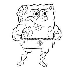 Disegno da colorare: SquareBob SquarePants (Cartoni Animati e Serie Animate) #33482 - Pagine da Colorare Stampabili Gratuite