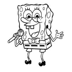 Disegno da colorare: SquareBob SquarePants (Cartoni Animati e Serie Animate) #33499 - Pagine da Colorare Stampabili Gratuite