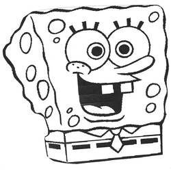 Disegno da colorare: SquareBob SquarePants (Cartoni Animati e Serie Animate) #33510 - Pagine da Colorare Stampabili Gratuite