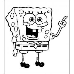 Disegno da colorare: SquareBob SquarePants (Cartoni Animati e Serie Animate) #33515 - Pagine da Colorare Stampabili Gratuite