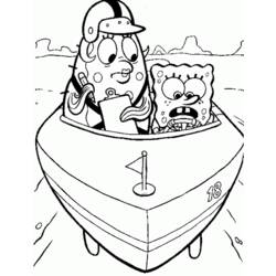 Disegno da colorare: SquareBob SquarePants (Cartoni Animati e Serie Animate) #33529 - Pagine da Colorare Stampabili Gratuite