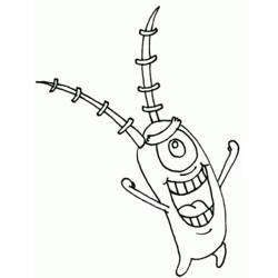 Disegno da colorare: SquareBob SquarePants (Cartoni Animati e Serie Animate) #33613 - Pagine da Colorare Stampabili Gratuite