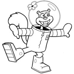 Disegno da colorare: SquareBob SquarePants (Cartoni Animati e Serie Animate) #33626 - Pagine da Colorare Stampabili Gratuite