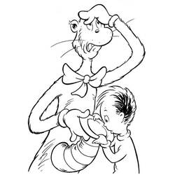 Disegno da colorare: The Cat in the Hat (Cartoni Animati e Serie Animate) #220497 - Pagine da Colorare Stampabili Gratuite