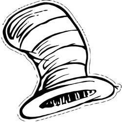 Disegno da colorare: The Cat in the Hat (Cartoni Animati e Serie Animate) #220506 - Pagine da Colorare Stampabili Gratuite