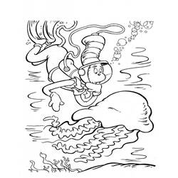 Disegno da colorare: The Cat in the Hat (Cartoni Animati e Serie Animate) #220520 - Pagine da Colorare Stampabili Gratuite