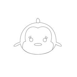 Disegni da colorare: Tsum Tsum - Pagine da Colorare Stampabili Gratuite