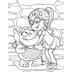 Disegni da colorare: Vampirina - Pagine da Colorare Stampabili Gratuite