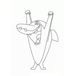 Disegno da colorare: Zig e Sharko (Cartoni Animati e Serie Animate) #182419 - Pagine da Colorare Stampabili Gratuite