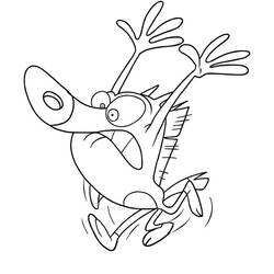 Disegno da colorare: Zig e Sharko (Cartoni Animati e Serie Animate) #182427 - Pagine da Colorare Stampabili Gratuite