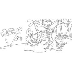 Disegno da colorare: Zig e Sharko (Cartoni Animati e Serie Animate) #182429 - Pagine da Colorare Stampabili Gratuite