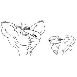 Disegno da colorare: Zig e Sharko (Cartoni Animati e Serie Animate) #182433 - Pagine da Colorare Stampabili Gratuite