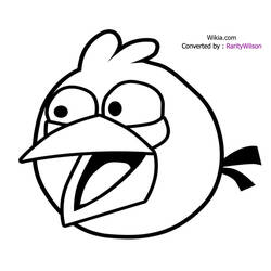 Disegno da colorare: Angry Birds (Cartoni animati) #25027 - Pagine da Colorare Stampabili Gratuite