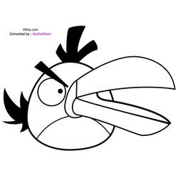 Disegno da colorare: Angry Birds (Cartoni animati) #25029 - Pagine da Colorare Stampabili Gratuite