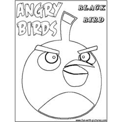 Disegno da colorare: Angry Birds (Cartoni animati) #25039 - Pagine da Colorare Stampabili Gratuite
