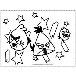Disegno da colorare: Angry Birds (Cartoni animati) #25046 - Pagine da Colorare Stampabili Gratuite