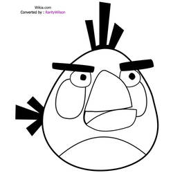 Disegno da colorare: Angry Birds (Cartoni animati) #25063 - Pagine da Colorare Stampabili Gratuite