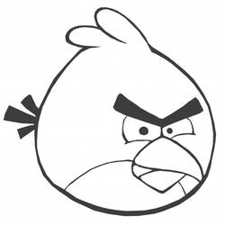 Disegno da colorare: Angry Birds (Cartoni animati) #25070 - Pagine da Colorare Stampabili Gratuite
