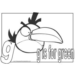 Disegno da colorare: Angry Birds (Cartoni animati) #25080 - Pagine da Colorare Stampabili Gratuite