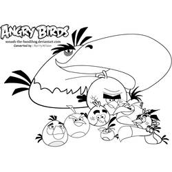 Disegno da colorare: Angry Birds (Cartoni animati) #25086 - Pagine da Colorare Stampabili Gratuite