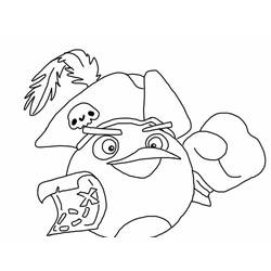 Disegno da colorare: Angry Birds (Cartoni animati) #25087 - Pagine da Colorare Stampabili Gratuite