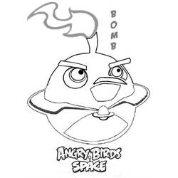 Disegno da colorare: Angry Birds (Cartoni animati) #25101 - Pagine da Colorare Stampabili Gratuite