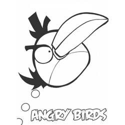 Disegno da colorare: Angry Birds (Cartoni animati) #25103 - Pagine da Colorare Stampabili Gratuite