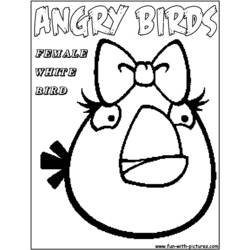 Disegno da colorare: Angry Birds (Cartoni animati) #25104 - Pagine da Colorare Stampabili Gratuite