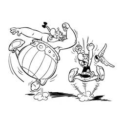Disegno da colorare: Asterix e Obelix (Cartoni animati) #24382 - Pagine da Colorare Stampabili Gratuite