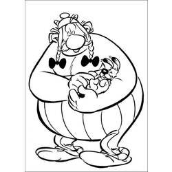 Disegno da colorare: Asterix e Obelix (Cartoni animati) #24383 - Pagine da Colorare Stampabili Gratuite