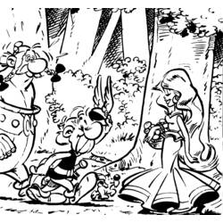 Disegno da colorare: Asterix e Obelix (Cartoni animati) #24388 - Pagine da Colorare Stampabili Gratuite