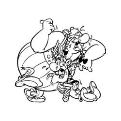 Disegno da colorare: Asterix e Obelix (Cartoni animati) #24394 - Pagine da Colorare Stampabili Gratuite