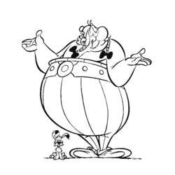 Disegno da colorare: Asterix e Obelix (Cartoni animati) #24408 - Pagine da Colorare Stampabili Gratuite