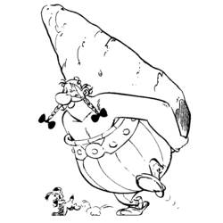 Disegno da colorare: Asterix e Obelix (Cartoni animati) #24418 - Pagine da Colorare Stampabili Gratuite