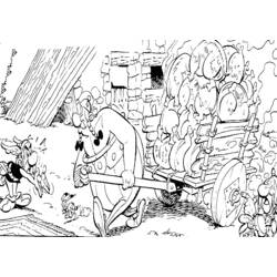 Disegno da colorare: Asterix e Obelix (Cartoni animati) #24421 - Pagine da Colorare Stampabili Gratuite